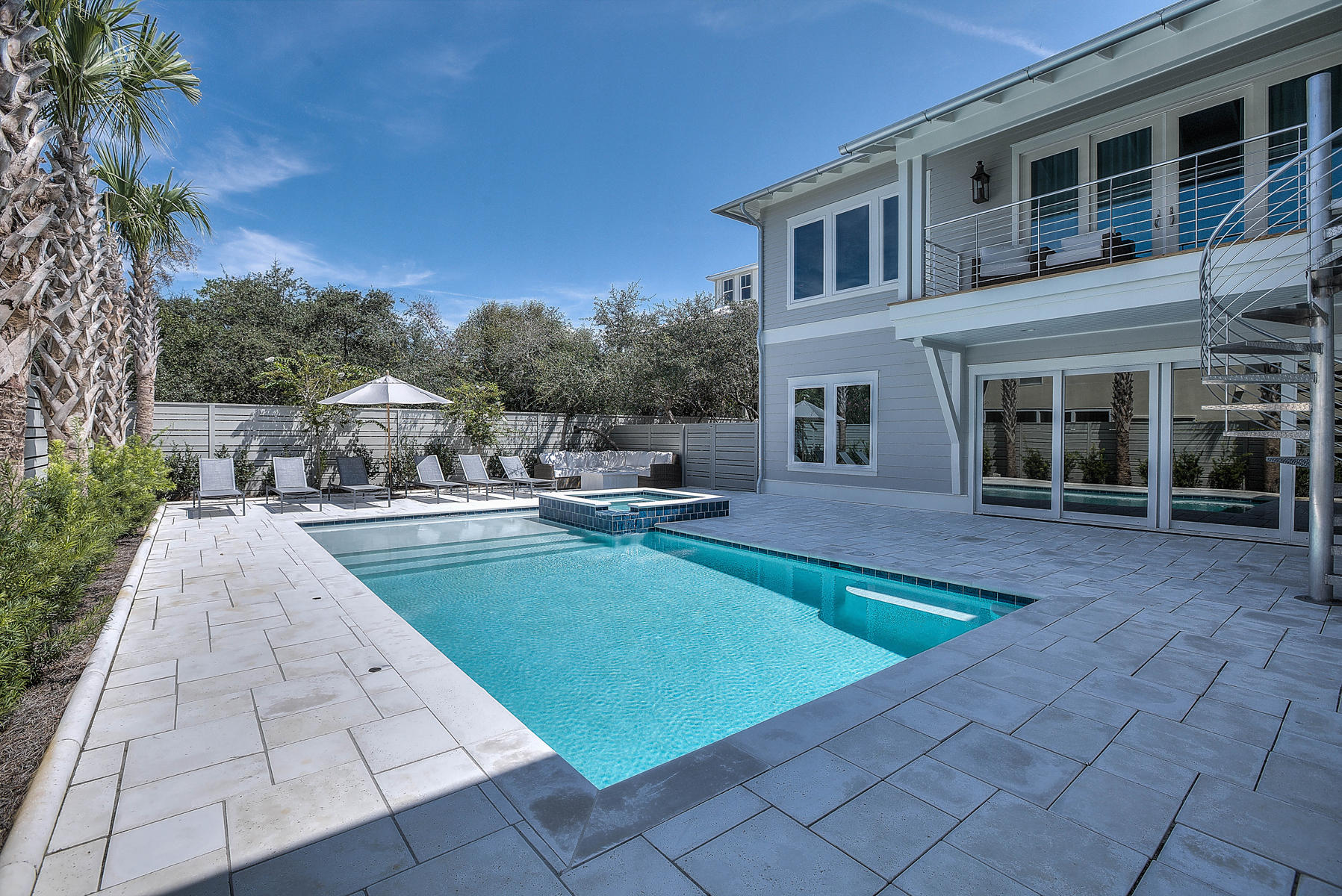 337 Blue Mountain Road Santa Rosa Beach, FL 32459 - Photo 29 of 31 a view of a backyard with sitting area