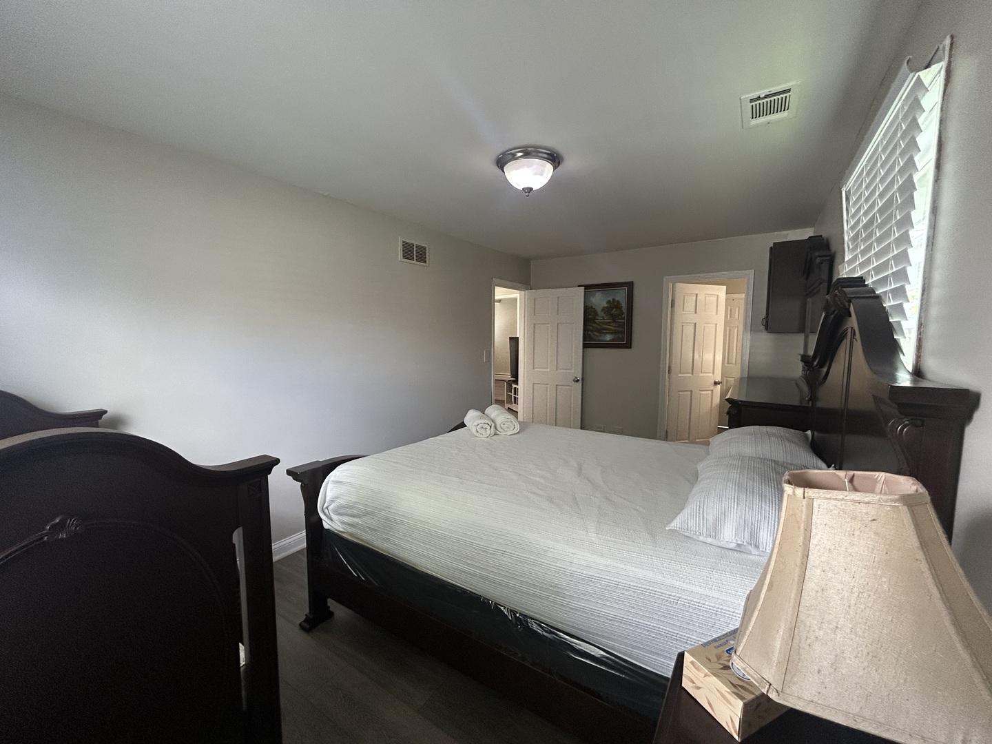 6232 Washington Street Chicago Ridge, IL 60415 - Photo 15 of 33 a bed sitting in a spacious bedroom next to a window
