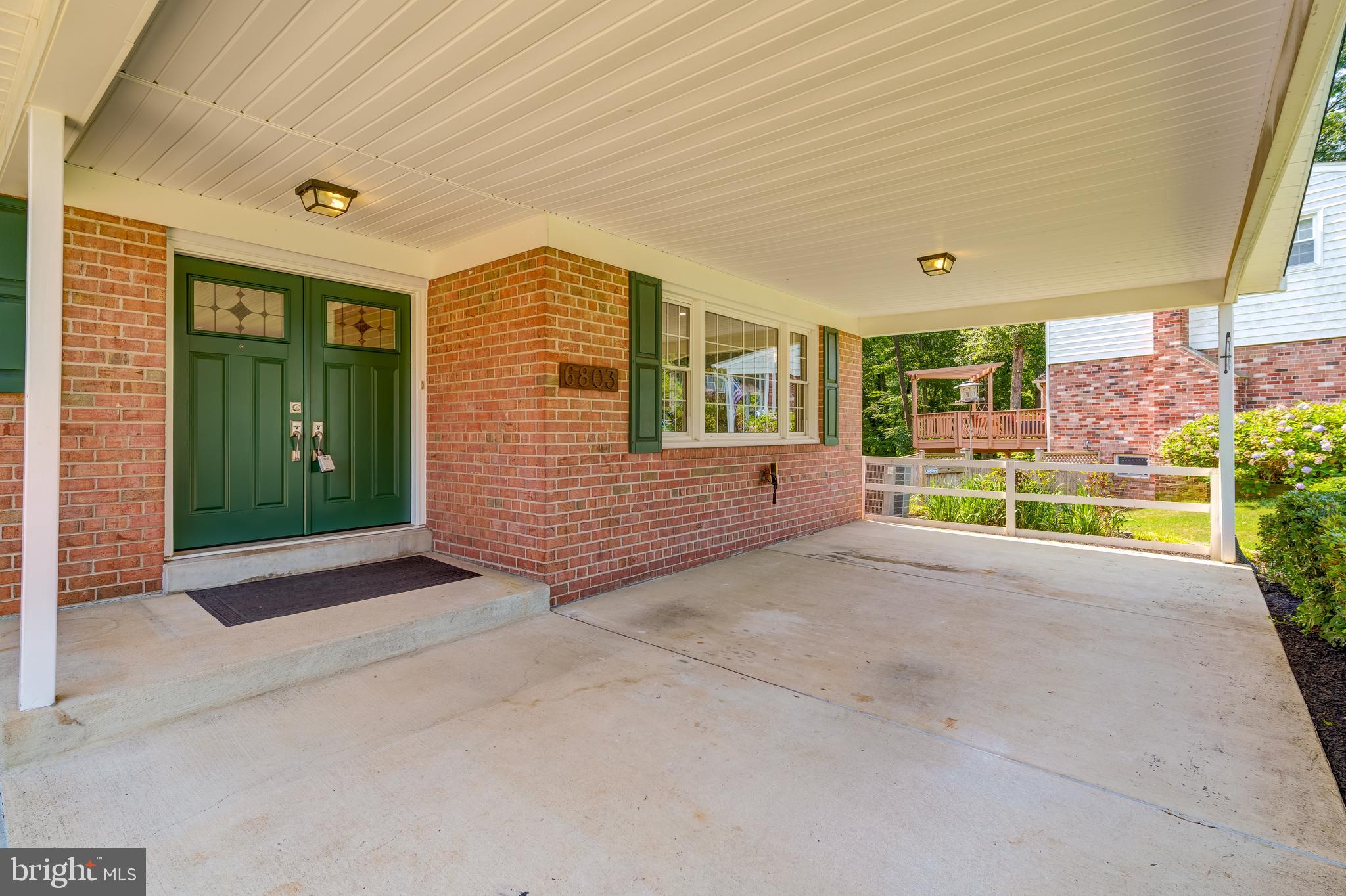 6803 Houndmaster Road Springfield, VA 22152 - Photo 44 of 44 a view of porch with seating space