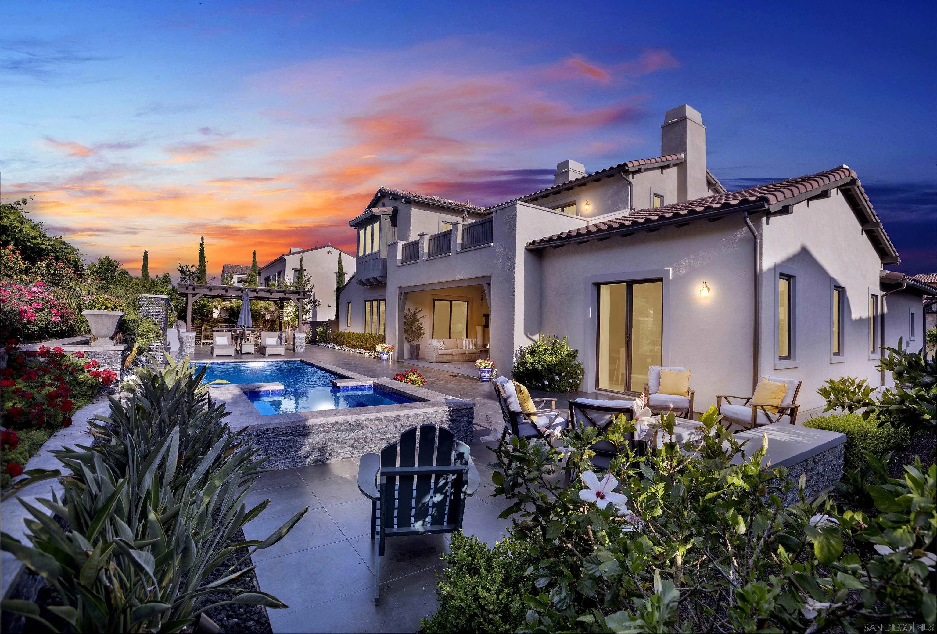 946 Pearl Drive San Marcos, CA 92078 - Photo 2 of 42 a view of a house with sitting area and garden