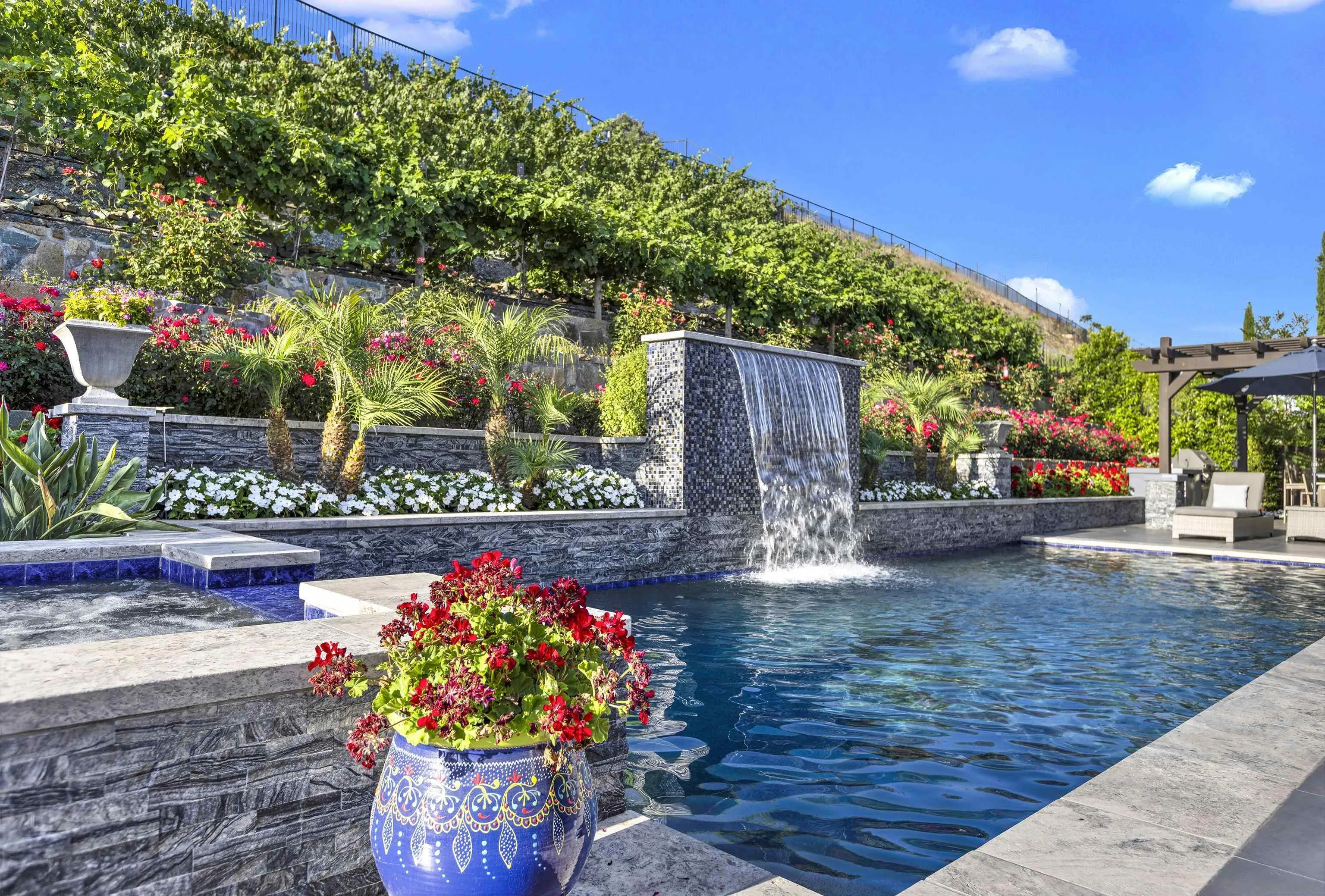 946 Pearl Drive San Marcos, CA 92078 - Photo 37 of 42 a bunch of flowers are in a garden