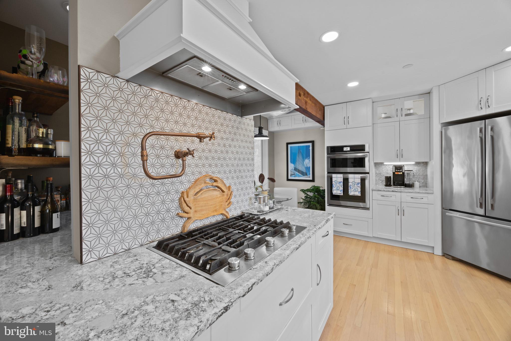 619 Second Street Annapolis, MD 21403 - Photo 16 of 40 Gourmet Kitchen with beautiful finishes