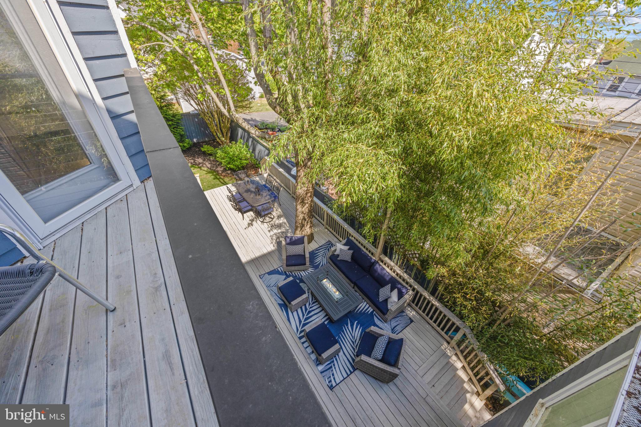 619 Second Street Annapolis, MD 21403 - Photo 23 of 40 View of deck from balcony