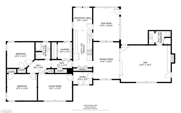 $269,900 | 1540 West Harrison Street, Reidsville, NC 27320