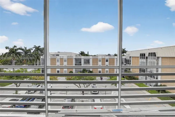 a view of a city from a terrace