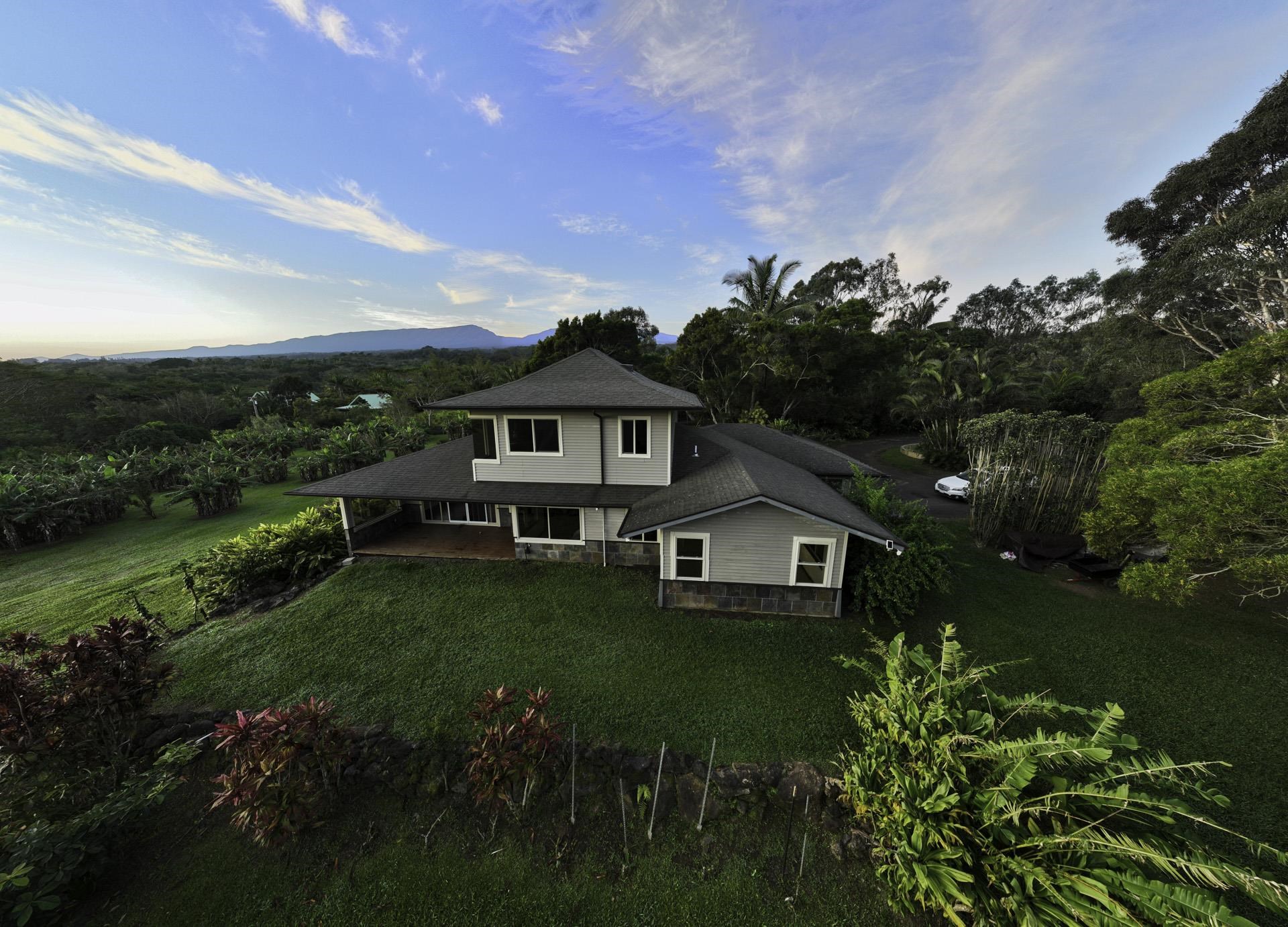 43 West Waipio Road Haiku, HI 96708 - Photo 16 of 44 a house view with a garden space