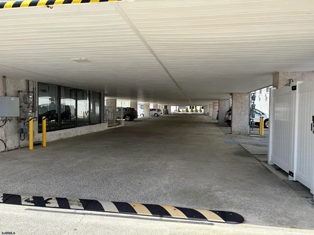 a view of a terrace with wooden floor