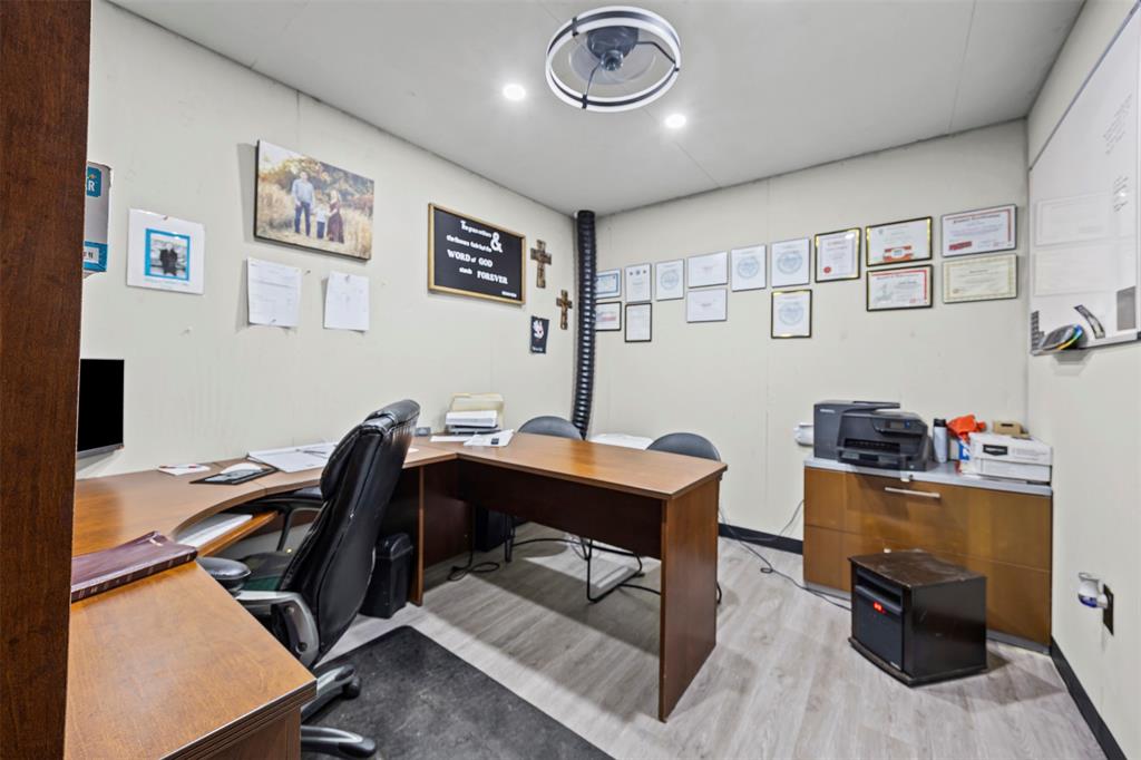 112 Saddle Hills Road Burleson, TX 76028 - Photo 31 of 38 a view of a workspace with furniture