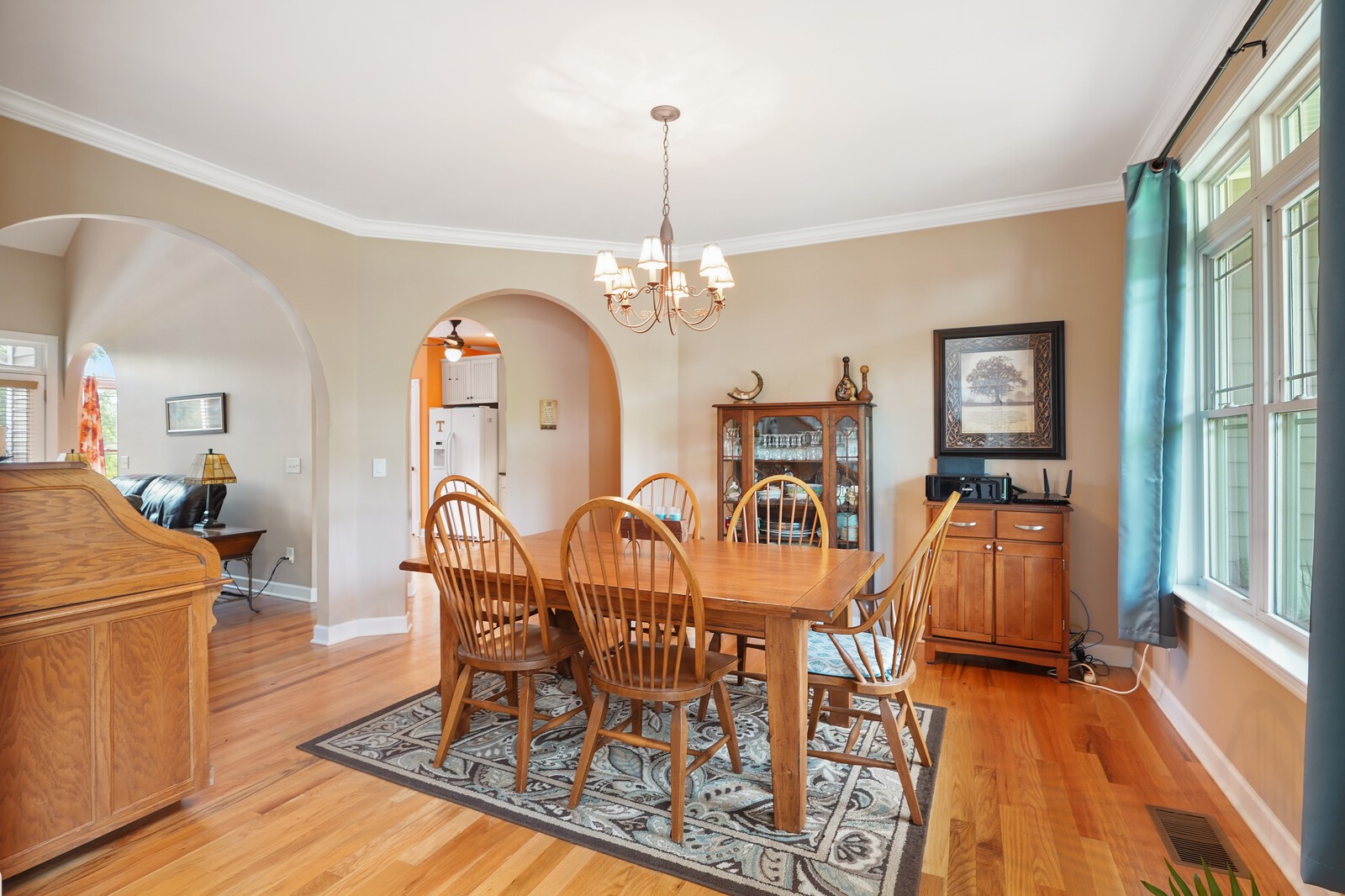 4361 Oregon Road Springfield, TN 37172 - Photo 15 of 40 a view of a dining room with furniture window and wooden floor