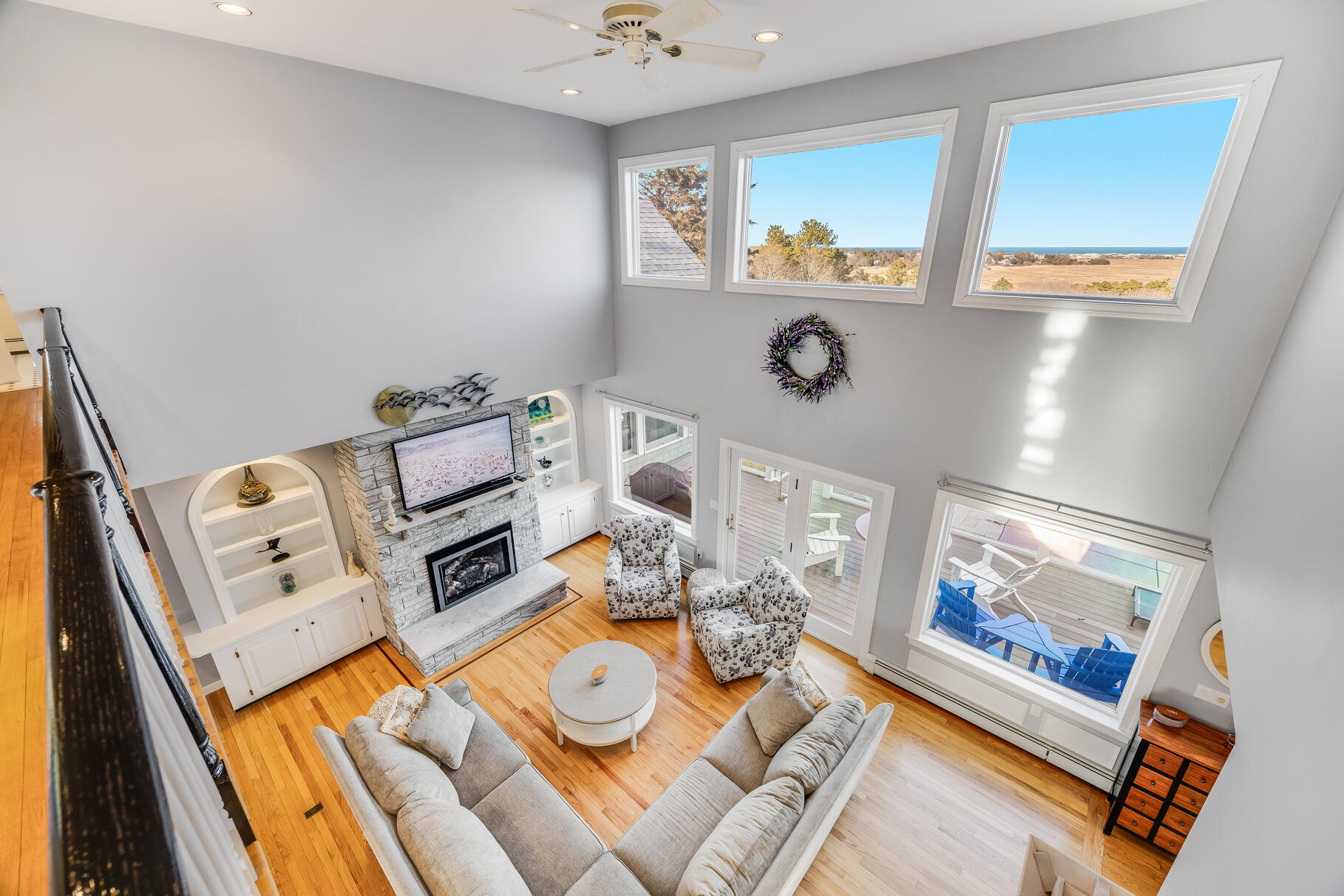 58 Williams Path West Barnstable, MA 02668 - Photo 33 of 74 a living room with furniture and a flat screen tv