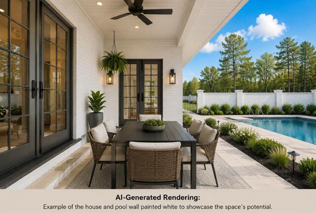 200 Bonbrook Mill Road Rocky Mount, VA 24151 - Photo 67 of 88 Back Porch - AI Generated Potential