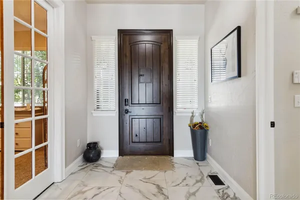 a view of an entryway
