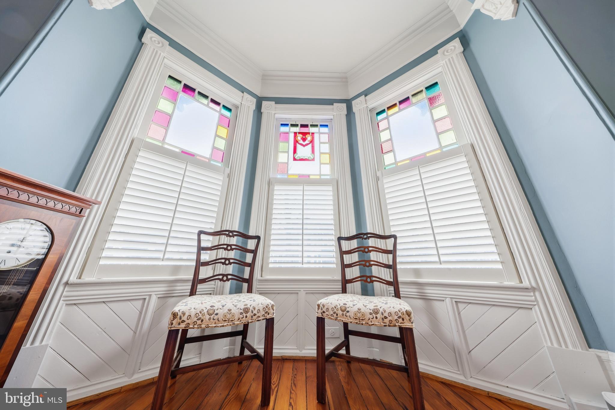 323 Washington Avenue Haddonfield, NJ 08033 - Photo 24 of 57 a view of a dining room with furniture and wooden floor