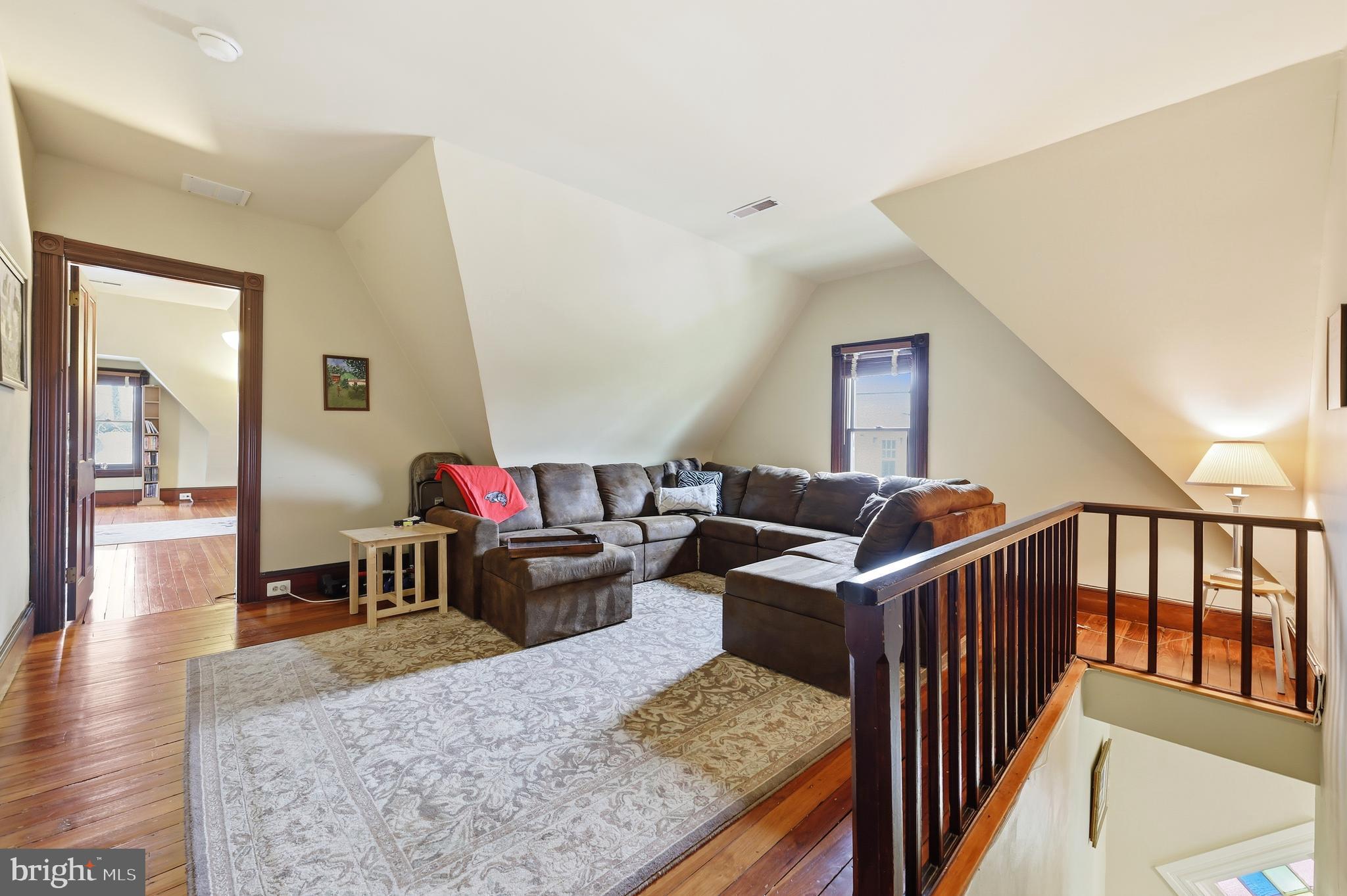 323 Washington Avenue Haddonfield, NJ 08033 - Photo 48 of 57 a living room with furniture and a wooden floor