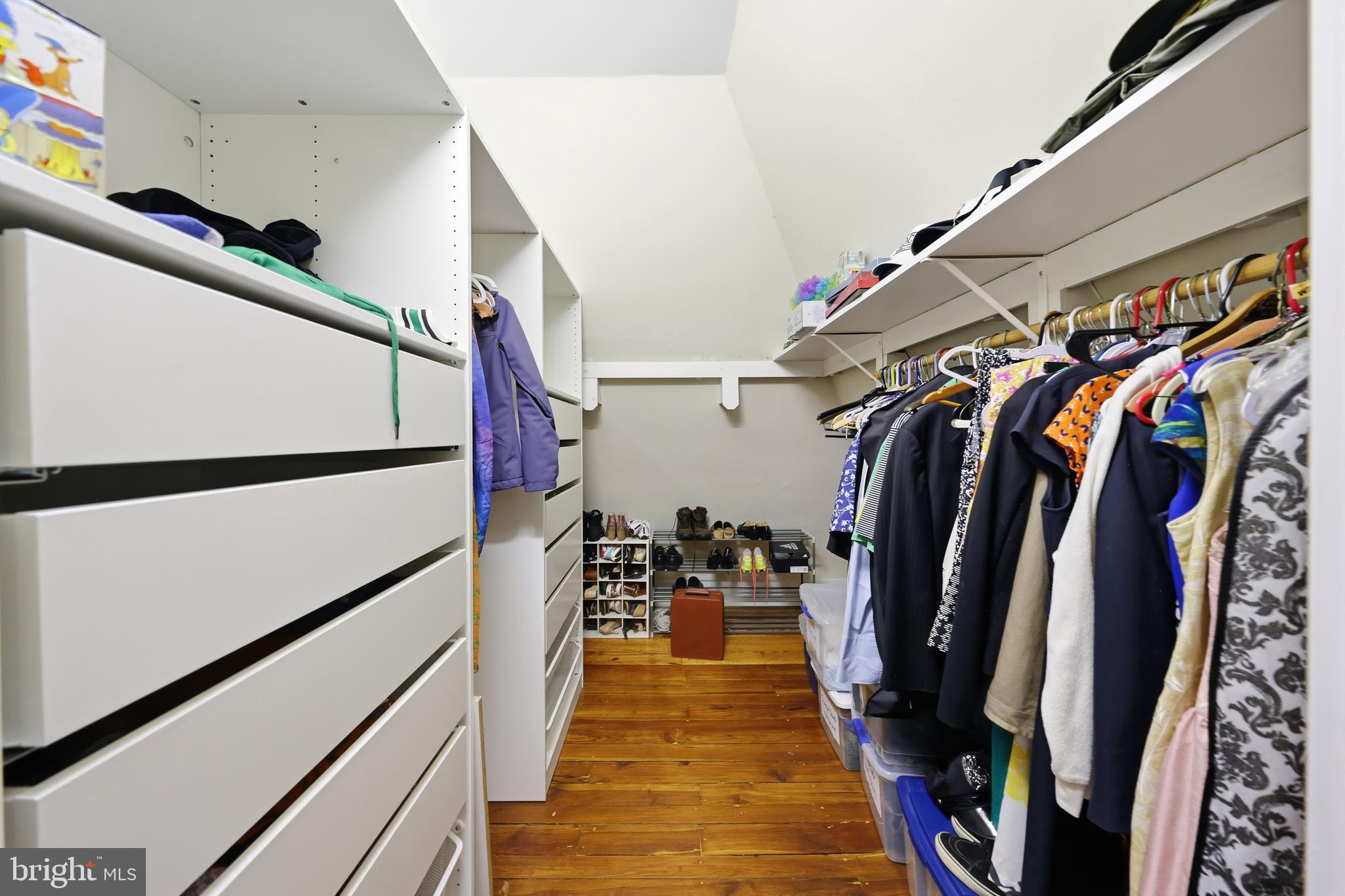 323 Washington Avenue Haddonfield, NJ 08033 - Photo 52 of 57 a walk in closet with wooden floor