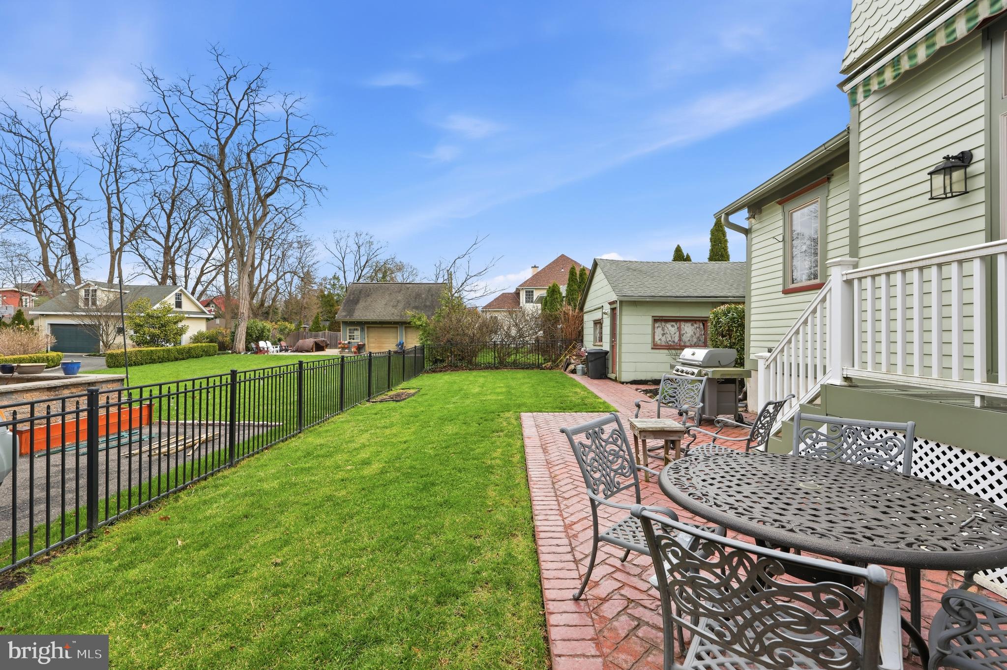 323 Washington Avenue Haddonfield, NJ 08033 - Photo 55 of 57 a view of a house with backyard and porch