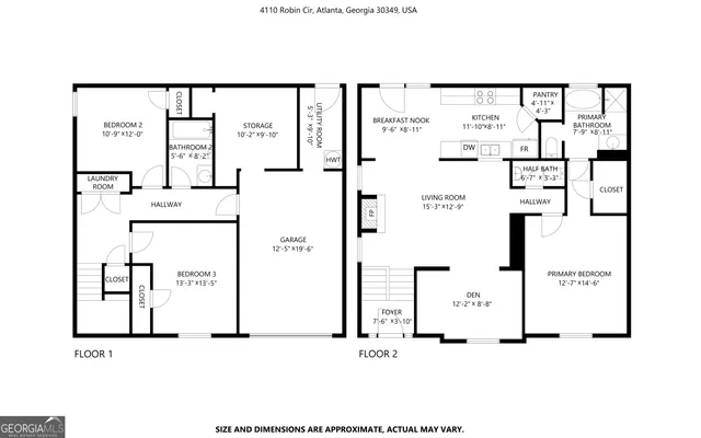 a picture of a floor plan
