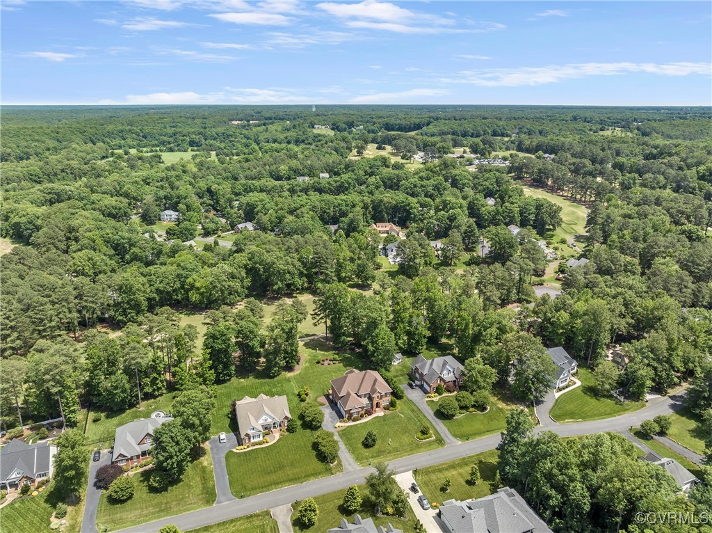 14424 Riverside Drive Ashland, VA 23005 - Photo 2 of 40 Drone / aerial view of a heavily wooded area