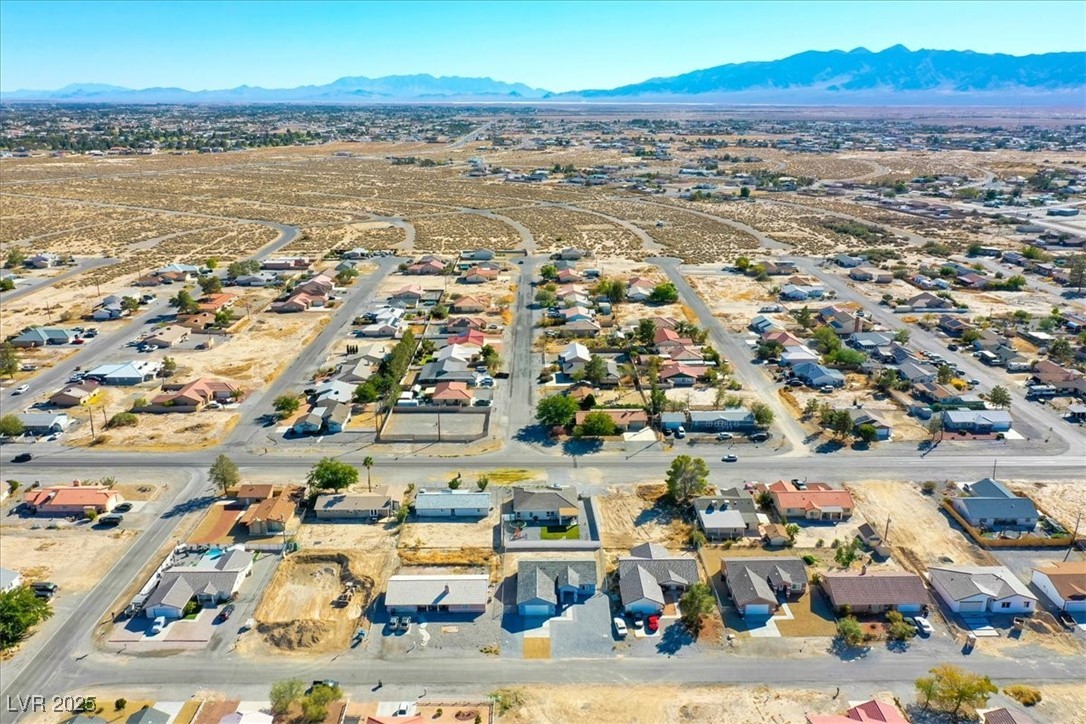 931 Lone Pine Road Pahrump, NV 89048 - Photo 46 of 48 View of property location with mountains and nearby suburban area