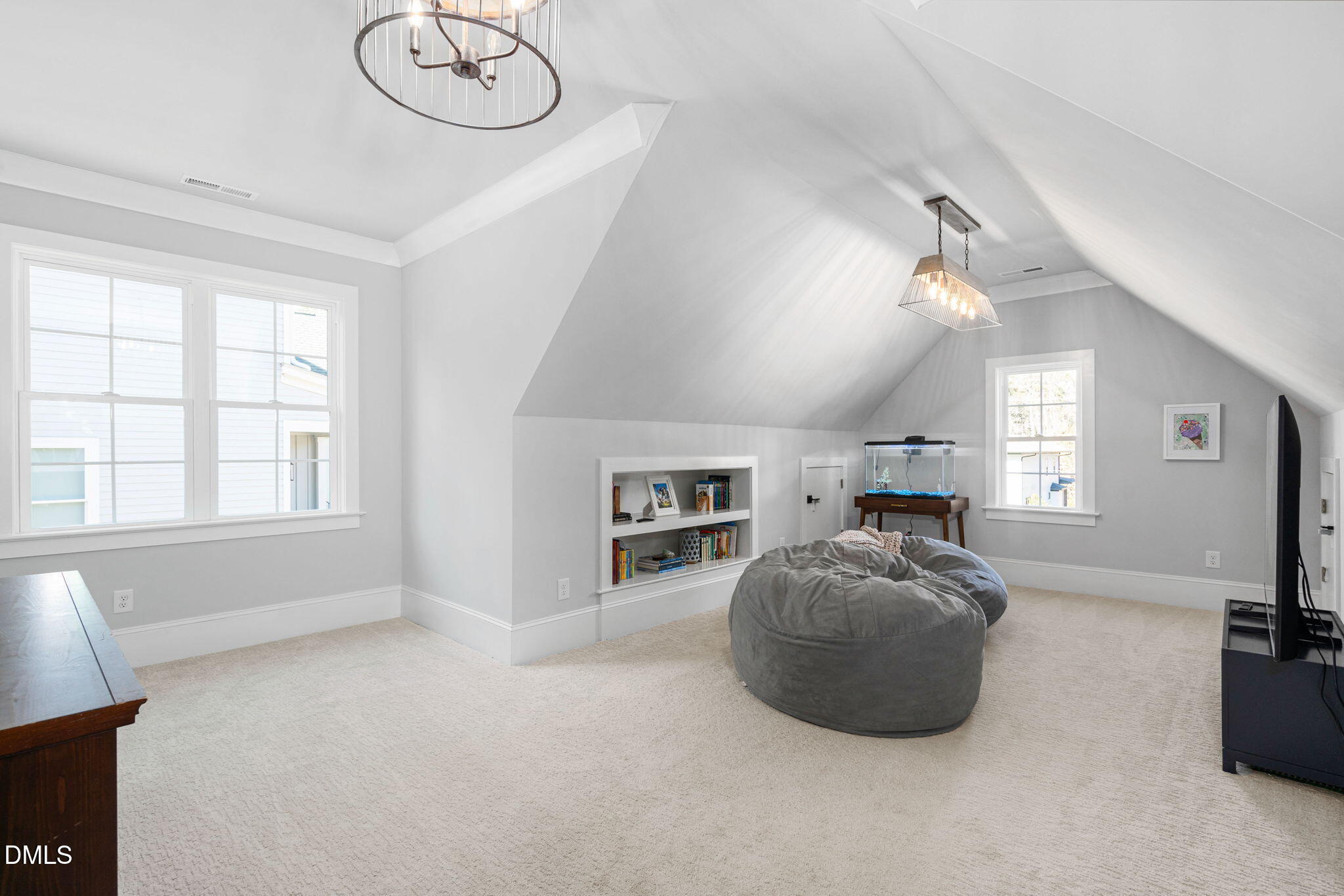 3417 Edgemont Drive Raleigh, NC 27612 - Photo 47 of 70 a bedroom with furniture and a window