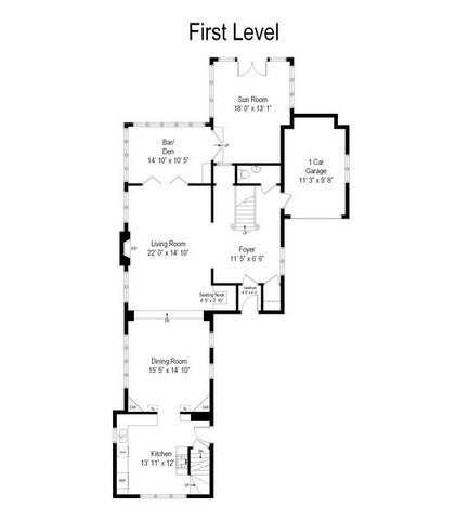 192 Park Avenue Glencoe, IL 60022 - Photo 22 of 24 a picture of a bench in front of a wall