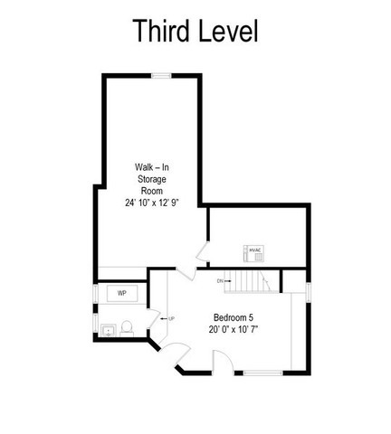 192 Park Avenue Glencoe, IL 60022 - Photo 24 of 24 a picture of floor with a white wall and a painting