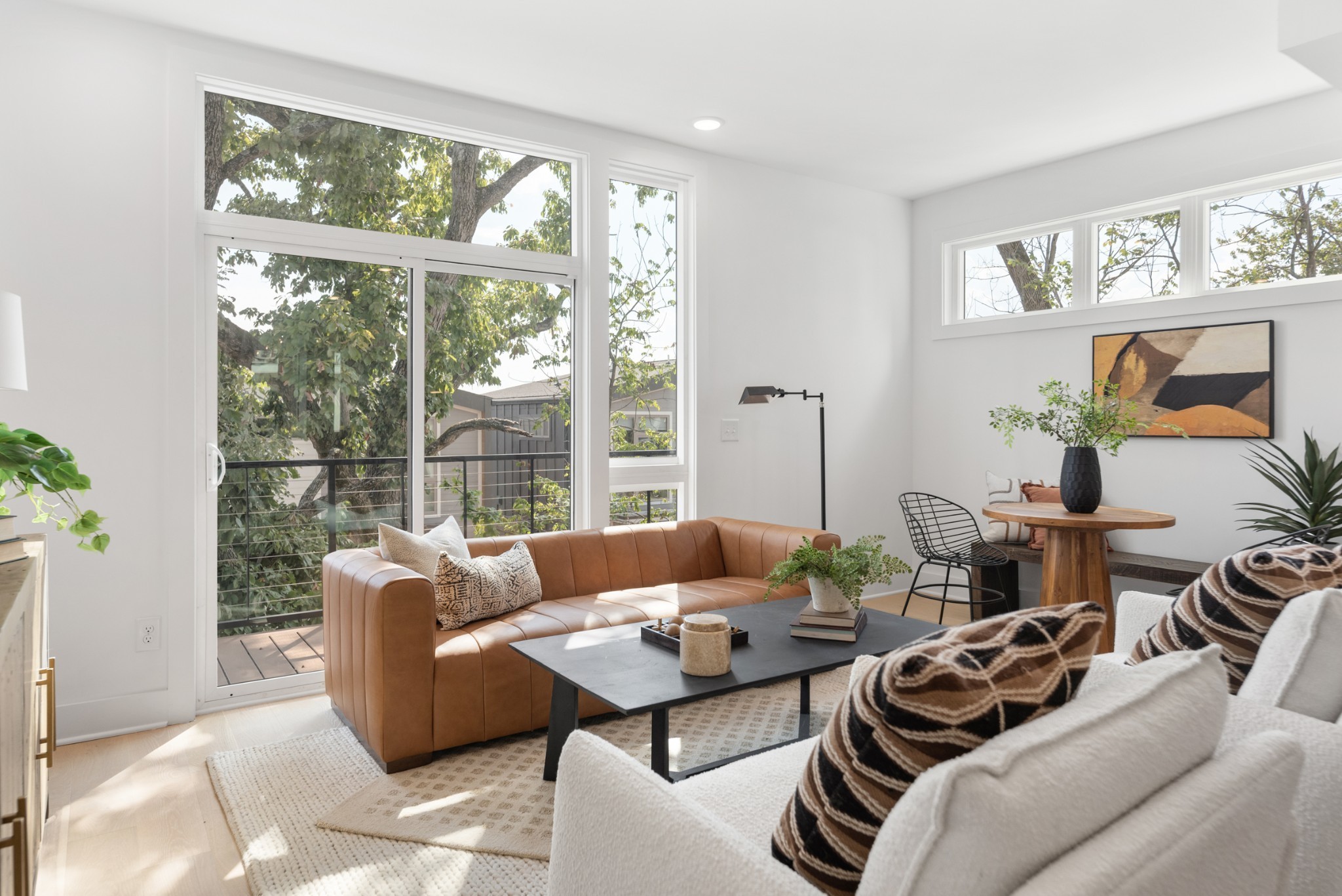 3026 Edwin Street Nashville, TN 37207 - Photo 12 of 48 a living room with furniture and a large window
