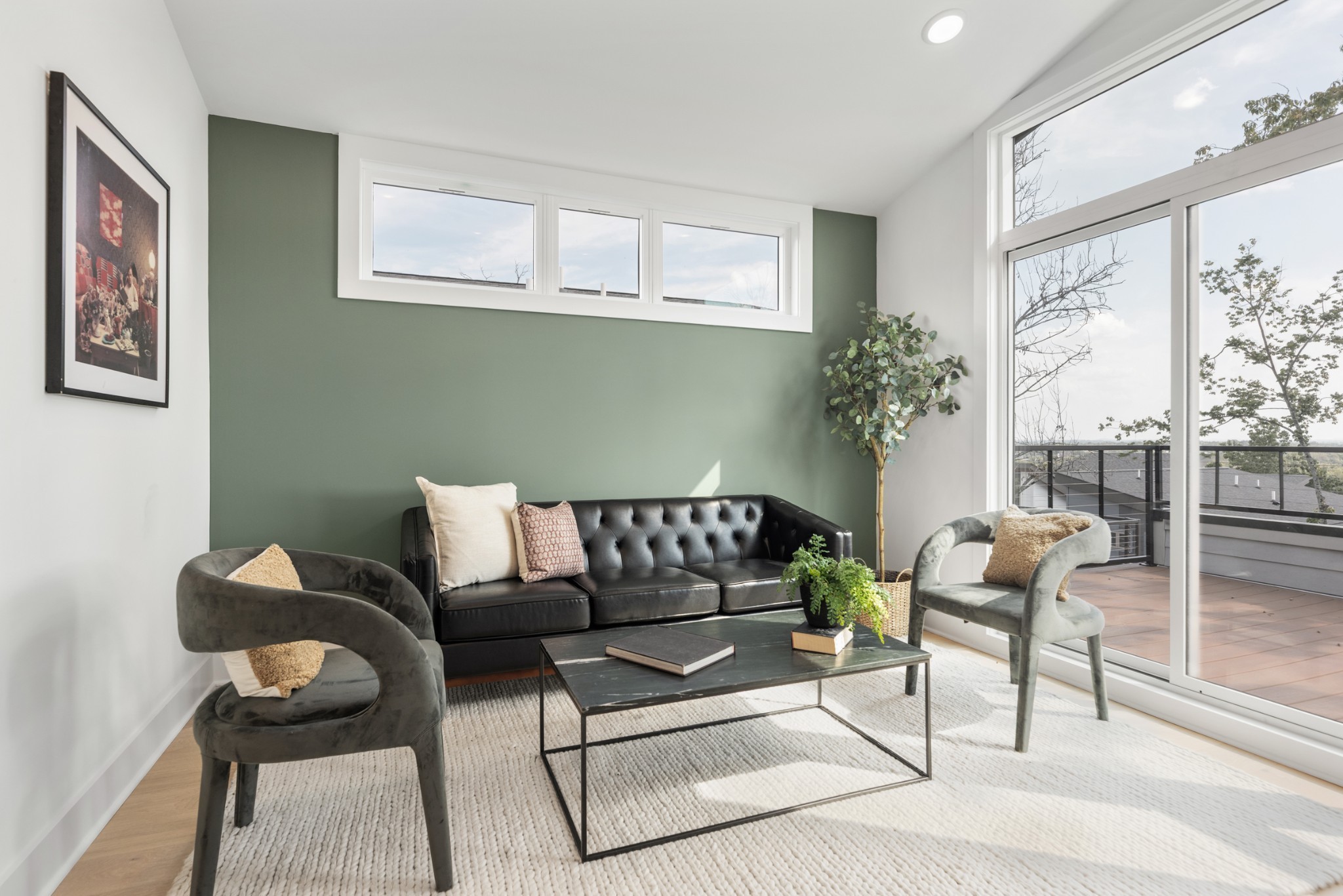 3026 Edwin Street Nashville, TN 37207 - Photo 24 of 48 a living room with furniture and a large window