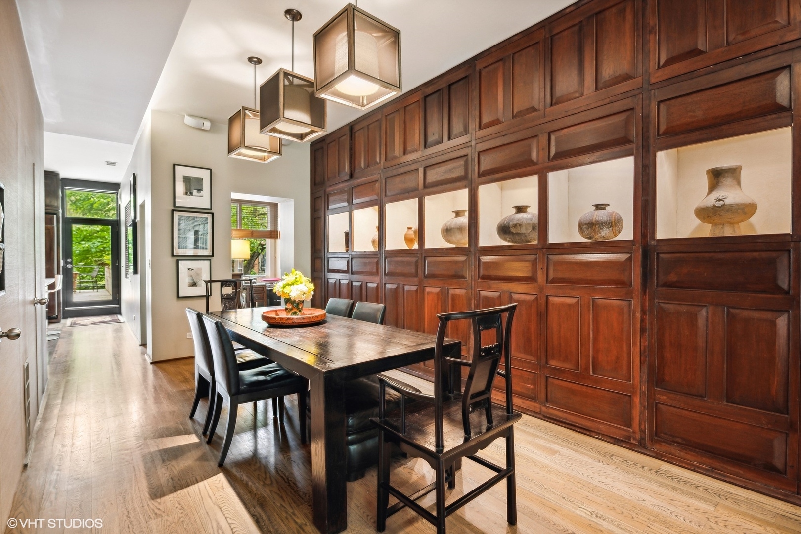 24 East Division Street Chicago, IL 60610 - Photo 52 of 52 a view of a dining room with furniture window and wooden floor