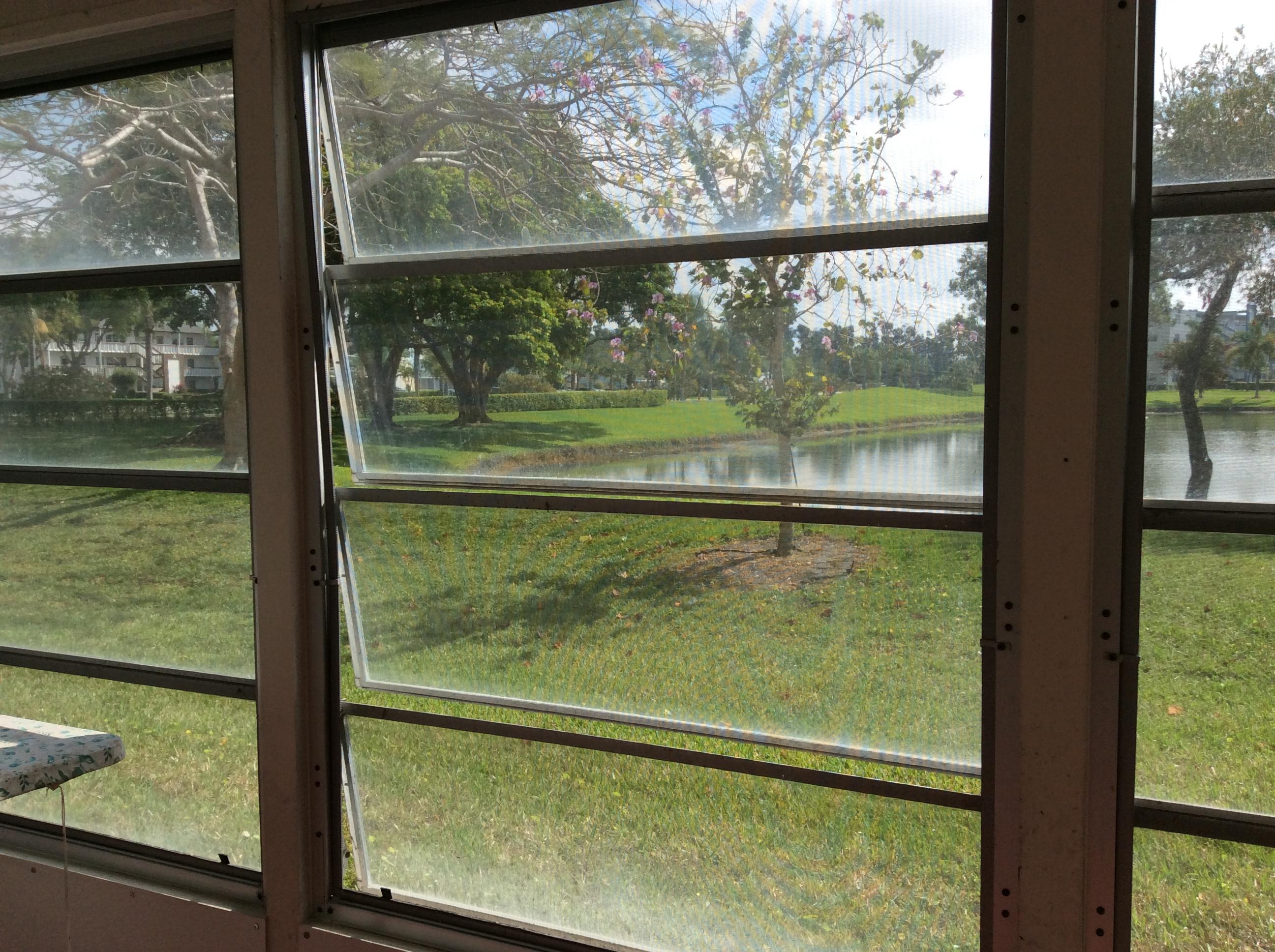1052 Newcastle A Boca Raton, FL 33434 - Photo 11 of 12 Enclosed Patio