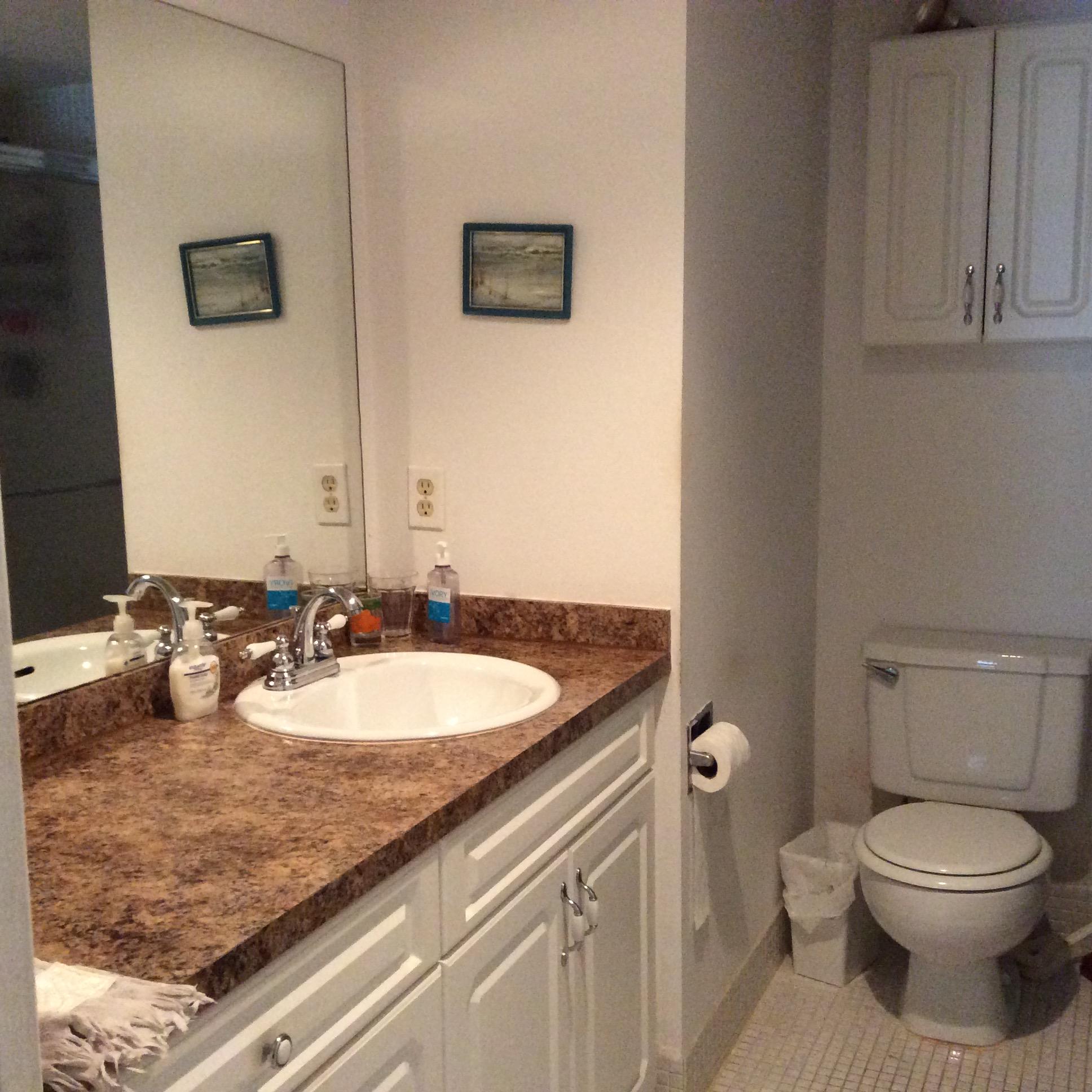 1052 Newcastle A Boca Raton, FL 33434 - Photo 8 of 12 Master Bathroom