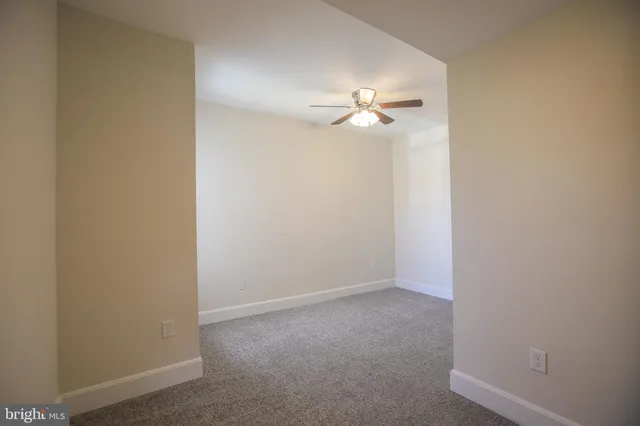 a view of empty room