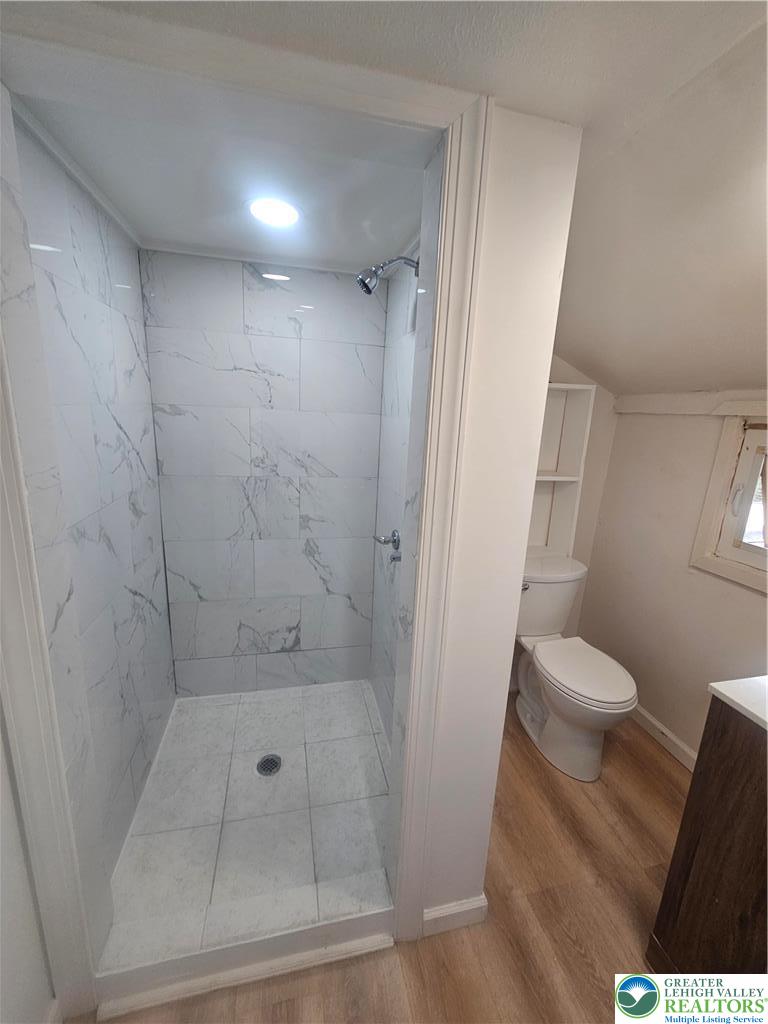 23 West Ruddle Street Coaldale, PA 18218 - Photo 12 of 16 a bathroom with a shower and toilet