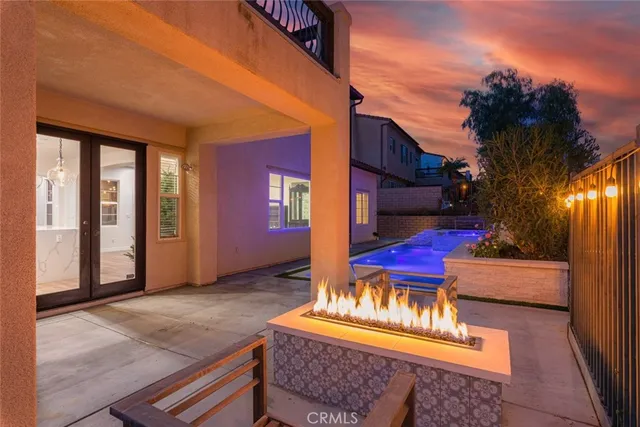 a view of an outdoor space yard and front view of a house
