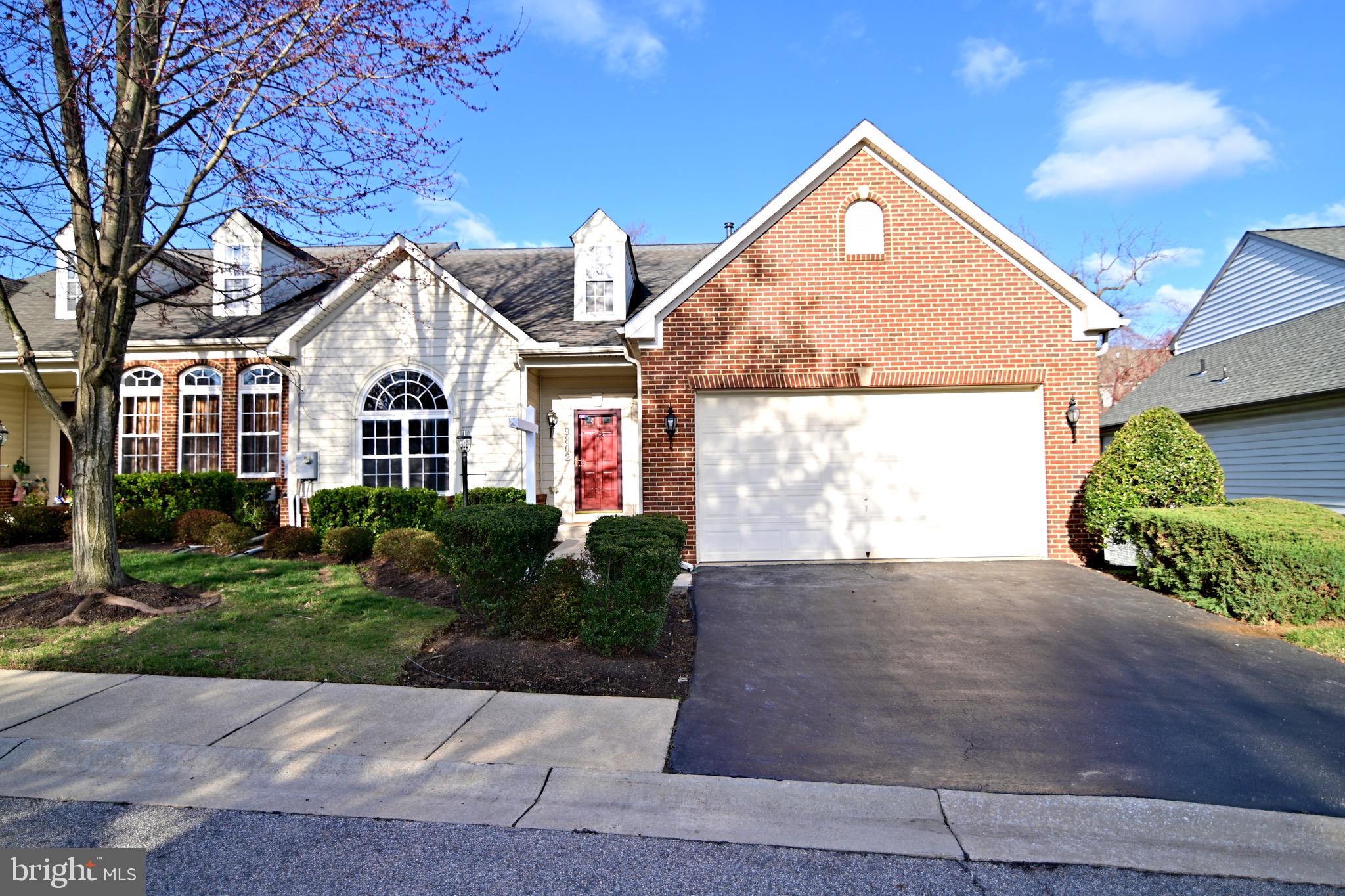 9802 Hillandale Way, Unit 23 Bowie, MD 20721 - Photo 2 of 28 2-car garage w/ 2-car drive way