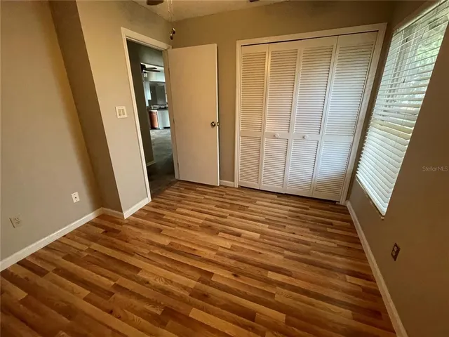 a view of wooden floor