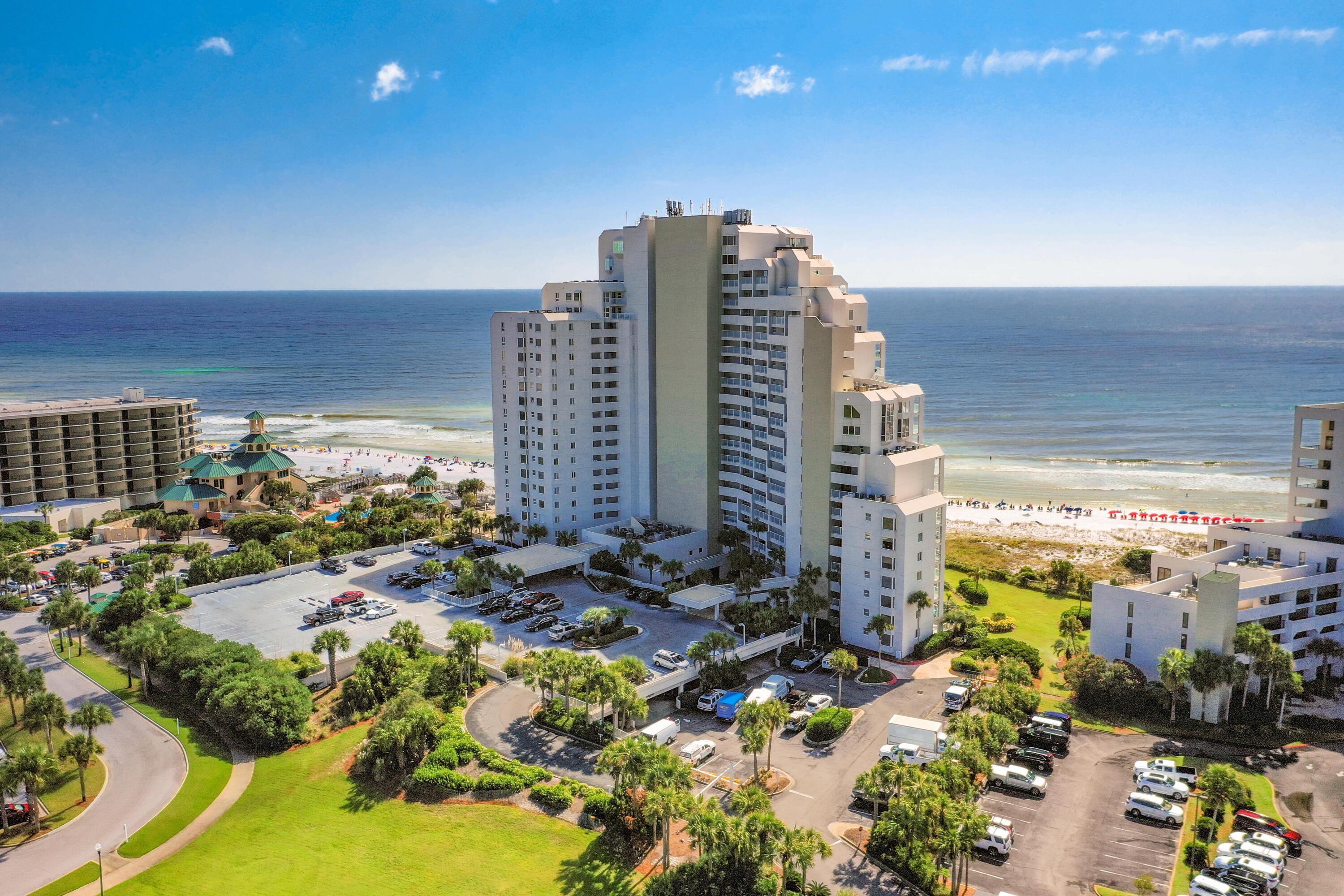 4299 Beachside 2, Unit 4299 Miramar Beach, FL 32550 - Photo 24 of 43 a view of a city with tall buildings