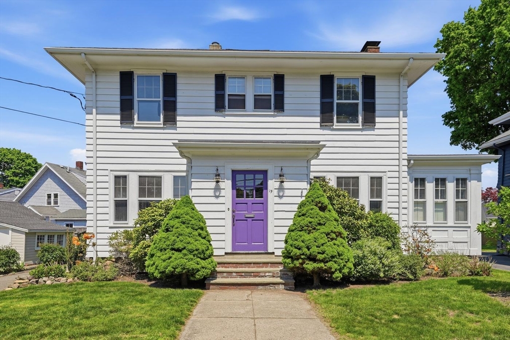 19 Humphrey Street Marblehead, MA 01945 - Photo 1 of 29 front view of a house with a yard