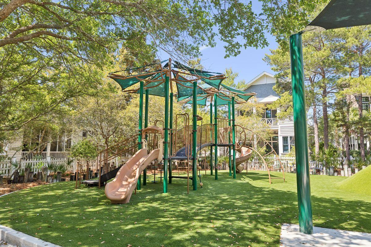 41 North Shingle Lane Watersound, FL 32461 - Photo 45 of 48 a view of a garden with a slide
