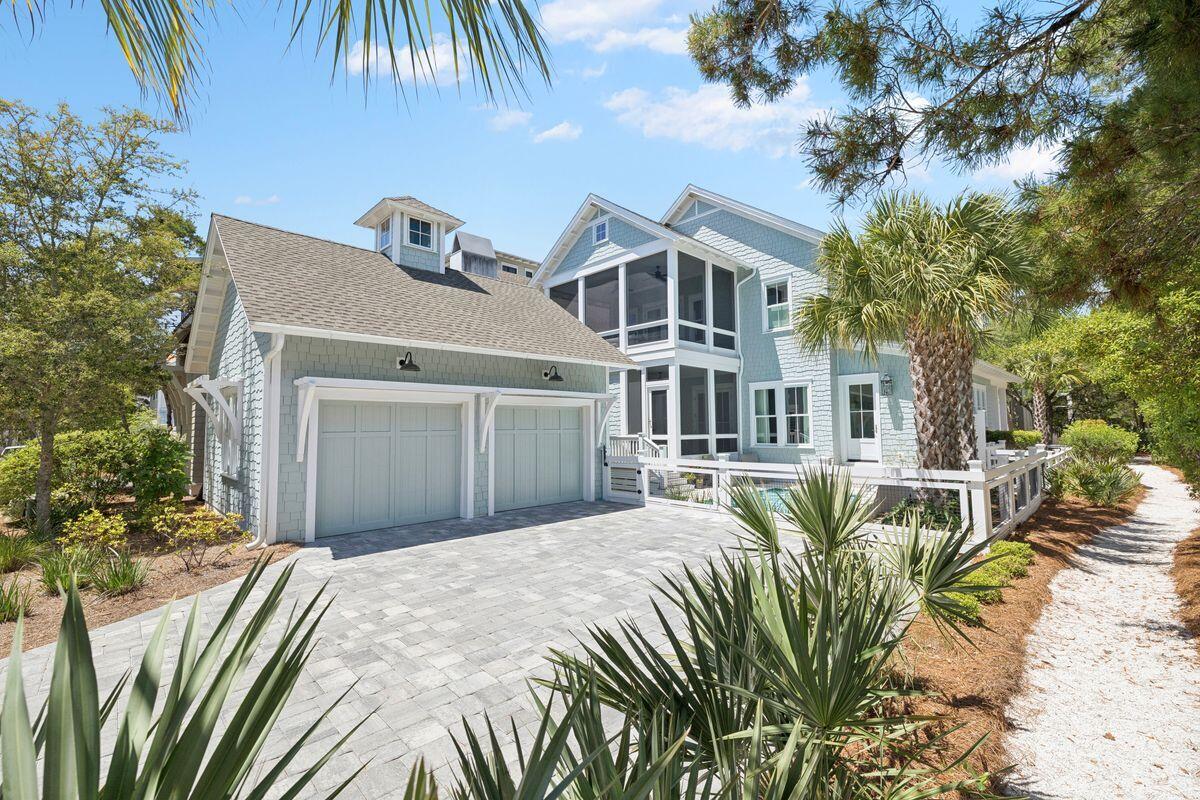 41 North Shingle Lane Watersound, FL 32461 - Photo 47 of 48 a front view of a house with a garden