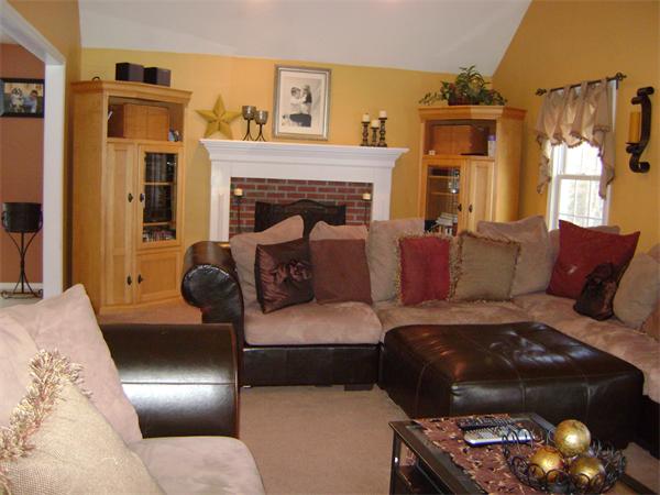 269 Hillcrest Road Northbridge, MA 01588 - Photo 4 of 16 a living room with furniture and a fireplace