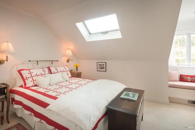 front view of a house with a street