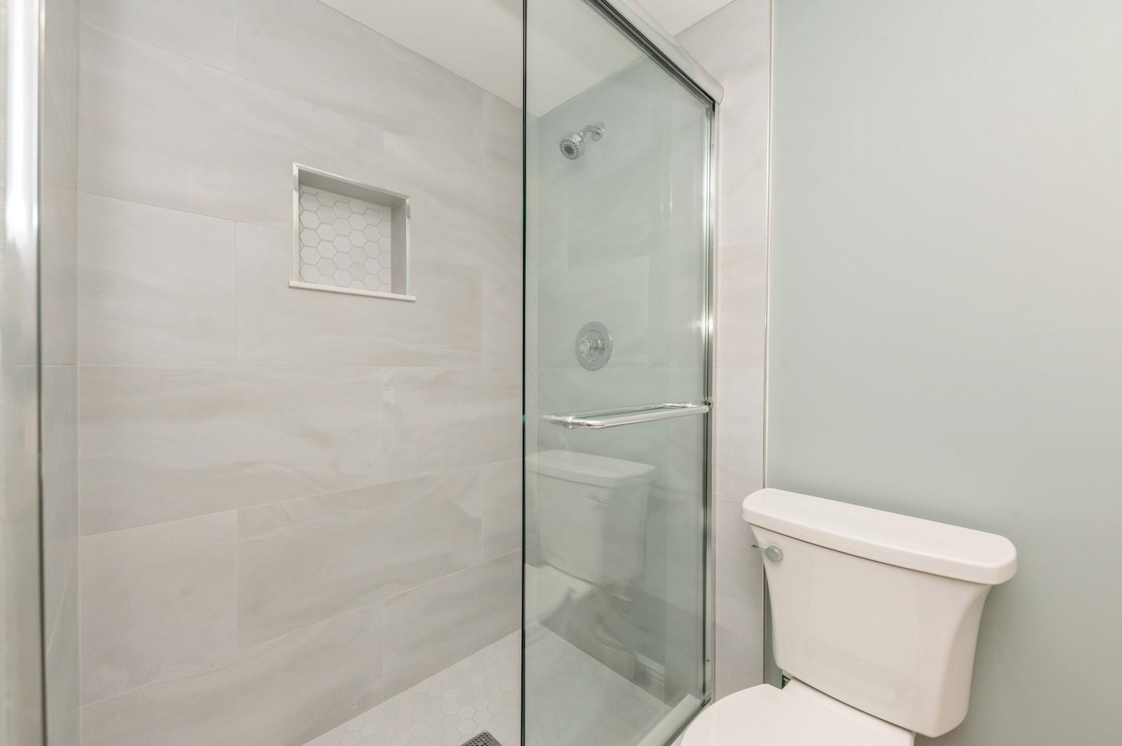 1600 Dover Road, Unit 104B Delray Beach, FL 33445 - Photo 15 of 19 brand new primary bathroom