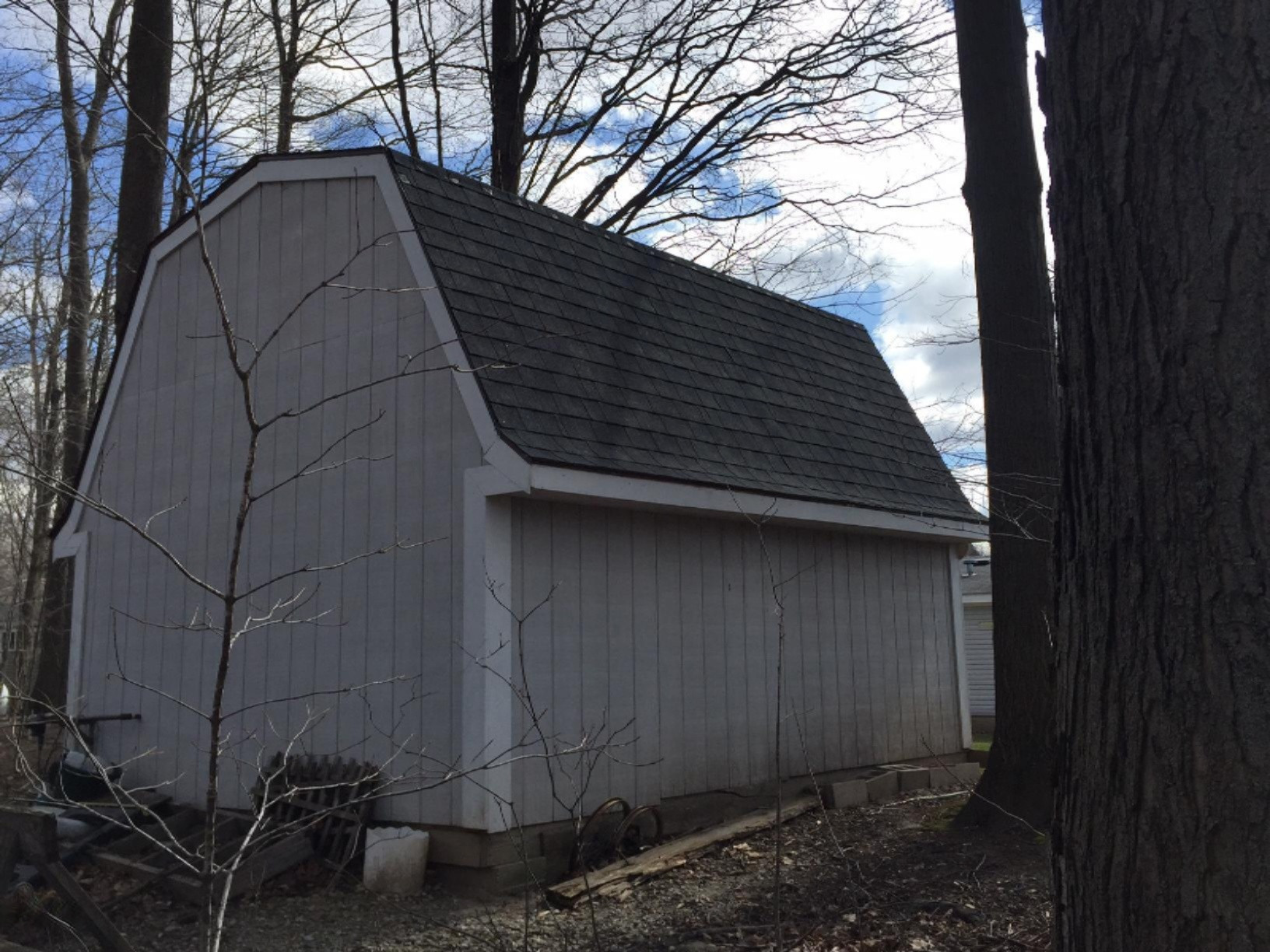 Shed 1 rear view