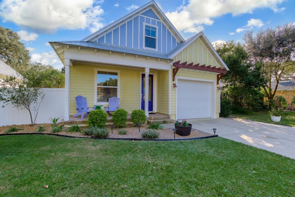 311 E Street St. Augustine, FL 32080 - Photo 3 of 39 a view of a house with backyard