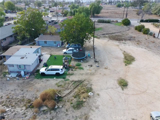 an outdoor space with patio
