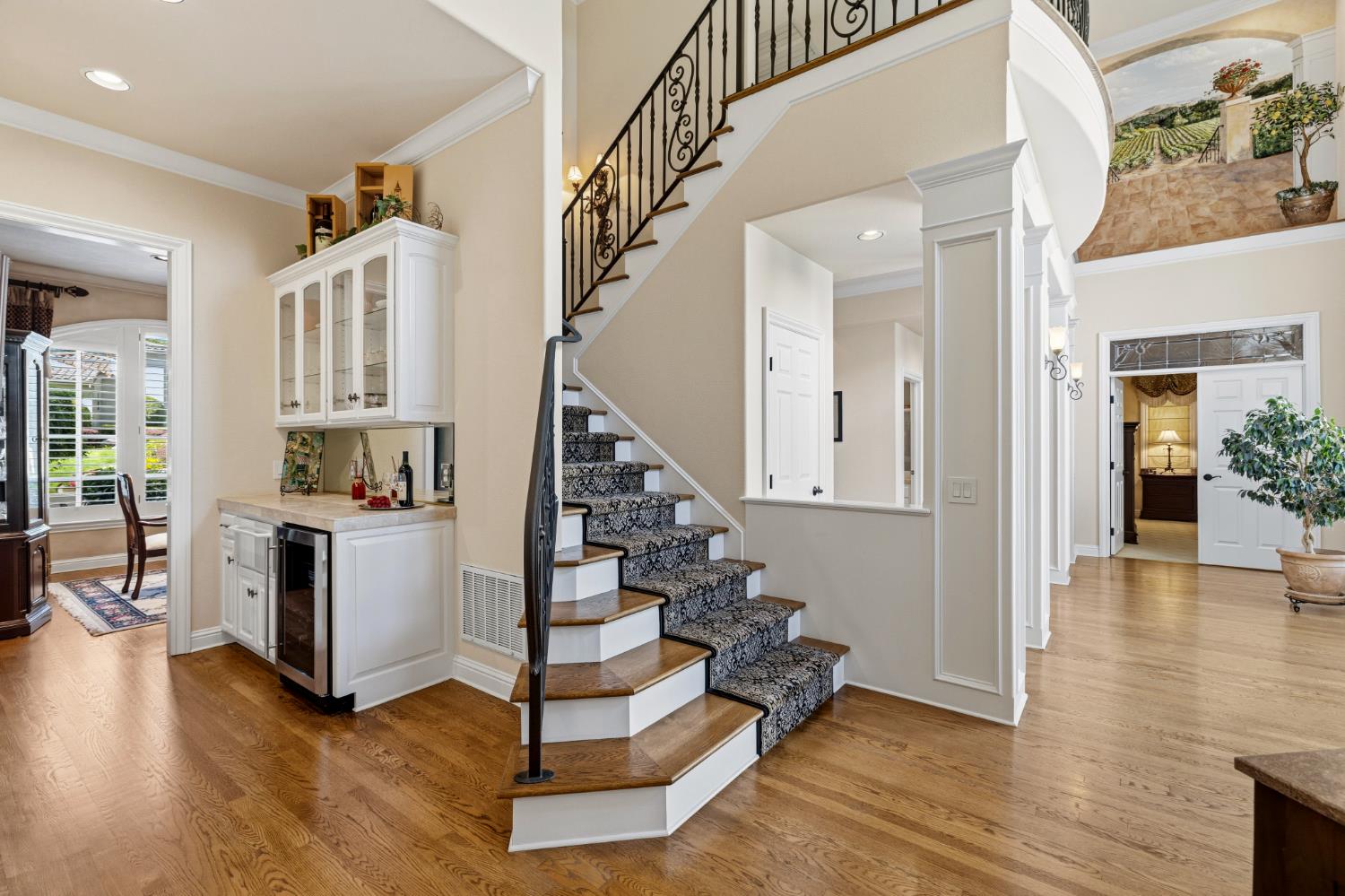 5869 Granite Hills Drive South Granite Bay, CA 95746 - Photo 36 of 66 a view of entryway and hall with wooden floor