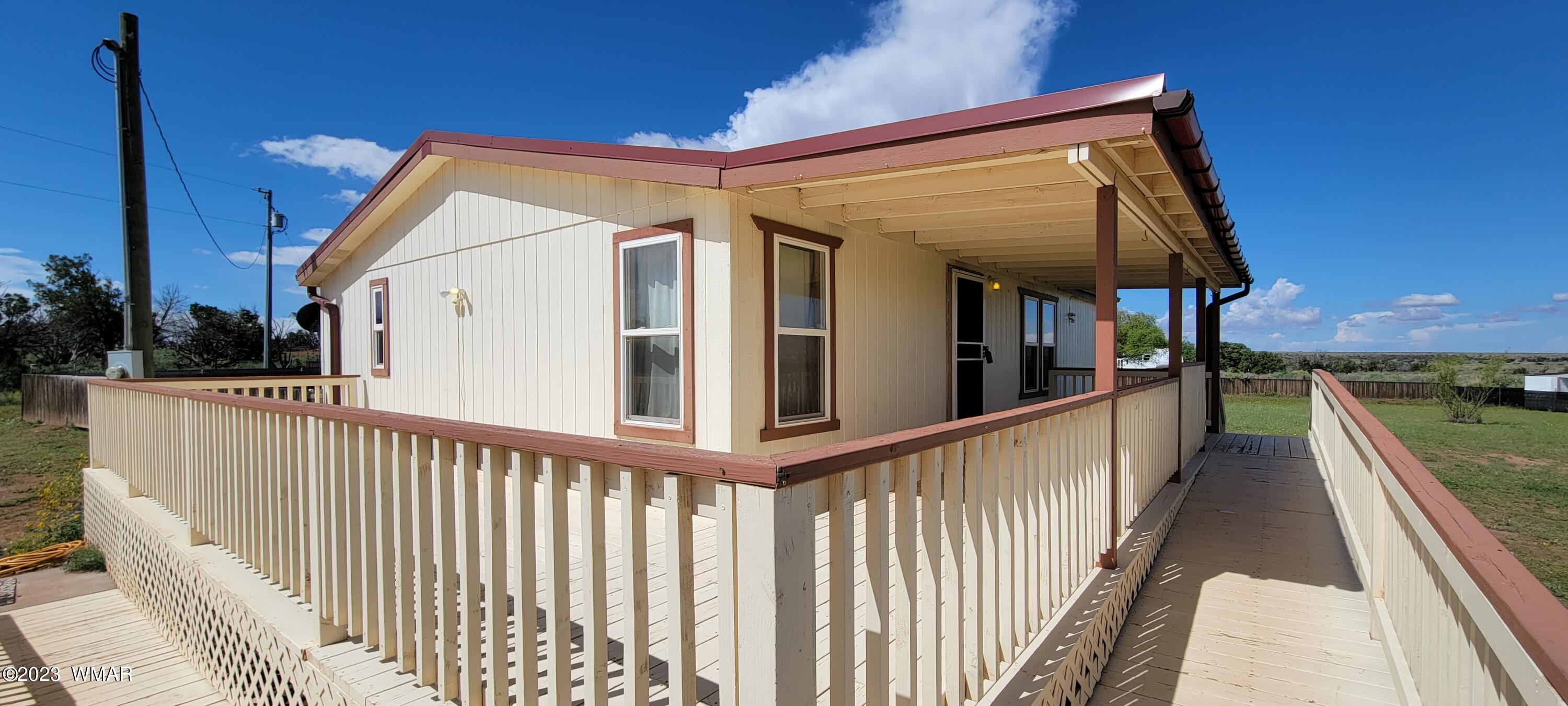 4732 Norris Road Snowflake, AZ 85937 - Photo 53 of 67 a view of a house with wooden fence