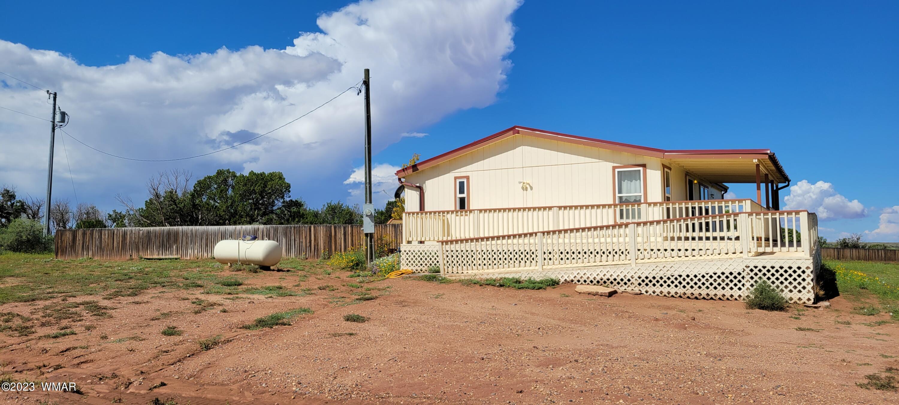 4732 Norris Road Snowflake, AZ 85937 - Photo 66 of 67 a front view of a house with a yard