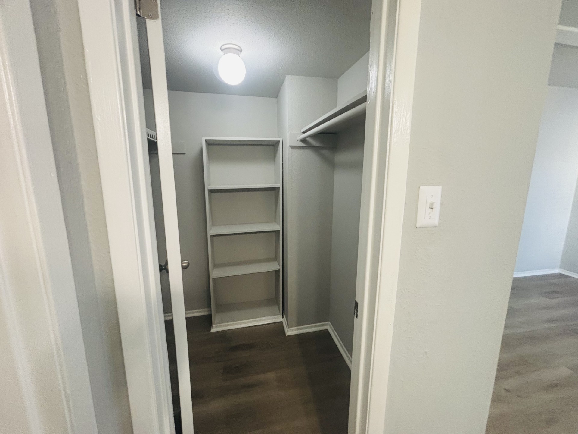 6200 West Tidwell Road, Unit 1109 Houston, TX 77092 - Photo 16 of 18 a view of walk in closet with empty racks